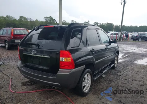 2008 Kia Sportage Lx z USA, uszkodzony, nr VIN KNDJF724787539715